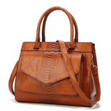 Workaholic Brown Casual Tote Bag