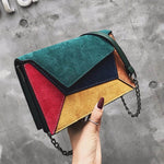 Autumn Fine Flap Crossbody Bag Green