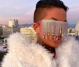 Bling Blind Red Sunglasses