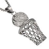Baller Diamonte Silver Necklace