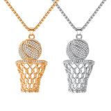 Baller Diamonte Silver Necklace
