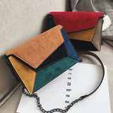 Autumn Fine Flap Crossbody Bag Brown