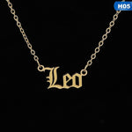 Zodiac Pendants Gold Necklace