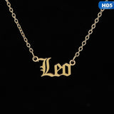 Zodiac Pendants Gold Necklace