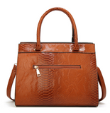 Workaholic Brown Casual Tote Bag